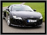 Czarne, Audi R8, ABT, Zderzak